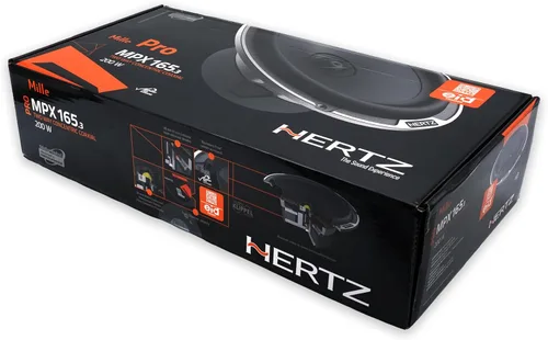 Miniatura 5 de HERTZ Mille Pro Series MPX-1653 6.5" Pro Audio Altavoces coaxiales bidireccionales (par)