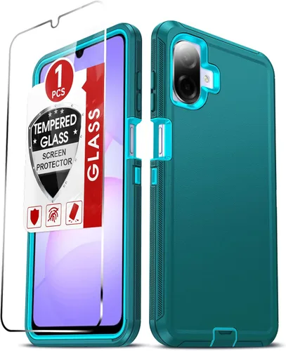 Miniatura 58 de LeYi Funda compatible con Samsumg Galaxy A05 4G: Galaxy A05 4G con resistente a los golpes, 3 en 1 de cuerpo completo, protección resistente