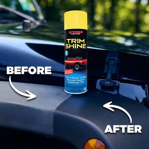 Miniatura 6 de Stoner Car Care 91034 Trim Shine – Revestimiento protector de vinilo y plástico para detalles automotrices interiores y exteriores, restaurador