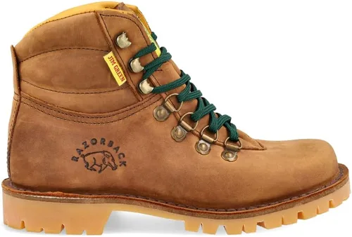 Miniatura 7 de Jim Green Botas Razorback para hombre, con cordones, resistentes al agua, de cuero de grano completo, botas de trabajo o senderismo