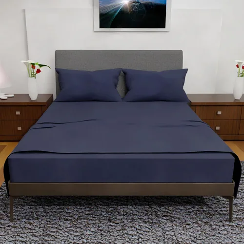 Miniatura 28 de Top Split King - Juego de sábanas para cama ajustable, 4 piezas con bolsillos profundos, sábanas de microfibra de doble cepillado, sábana bajera