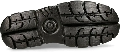 Miniatura 7 de New Rock 106N Tower - Botas de tobillo para hombre, 100 % piel, estilo gótico, estilo punk, a la moda