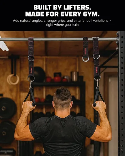 Miniatura 2 de THEFITGUY Correas de extensión de cable Desbloquea nuevos agarres y ejercicios 5 longitudes ajustables Resistente para accesorios de cables