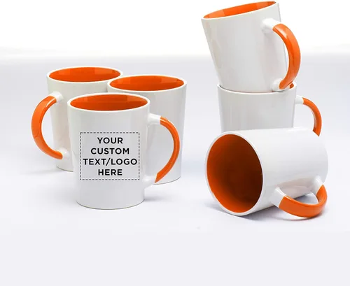 Miniatura 7 de Albany - Juego de 50 tazas de café con leche de cerámica personalizadas, 13 onzas, paquete personalizado a granel, perfectas para café, té, expreso