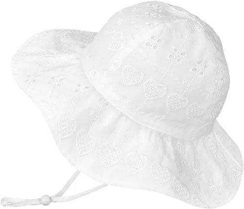 Miniatura 53 de SimpliKids Sombrero de sol para bebé de ala ancha con protección solar UPF 50+ UV Ray