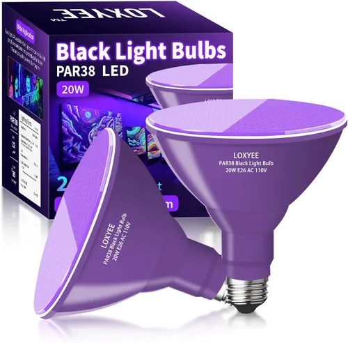 Miniatura 11 de PAR38 Bombillas LED de inundación para exteriores, paquete de 2 unidades, regulables 20 W (equivalente a 200 W) bombillas de inundación de base E26