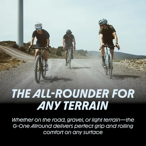 Miniatura 3 de Schwalbe G-ONE Neumático de bicicleta Allround – Neumático de grava ligero, 28/27.5 pulgadas – E-Bike Ready, Gravel Bike – Neumático de bicicleta