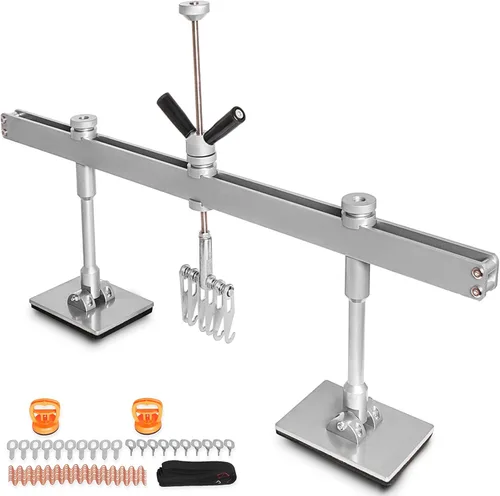 Kit de palanca extractora de abolladuras Bestauto, compatible con extracción de abolladuras de aluminio y acero (850mm/33PULGADAS)