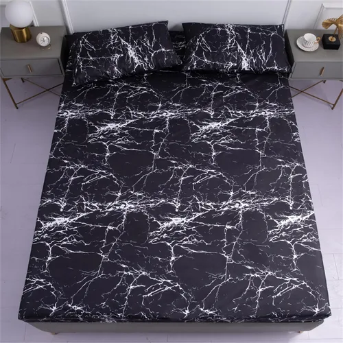 Miniatura 3 de Sábana bajera y funda de almohada, protector de colchón impermeable, funda de colchón suave y transpirable con bolsillo profundo para colchón de 6 a