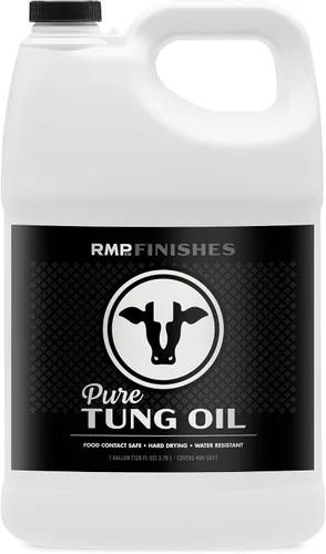 Miniatura 7 de RMP Finishes Pure Tung Oil para acabado de madera, tablas de cortar, muebles de exterior, bloques de carnicero, pisos de madera, grado alimenticio