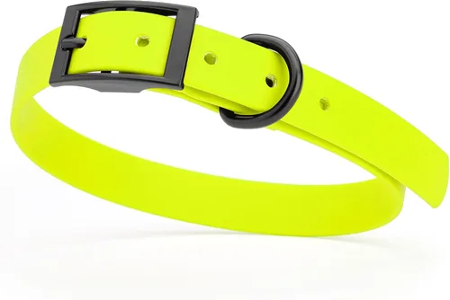 Miniatura 58 de Dogline Biothane - Collar impermeable para perro con hebilla de liberación rápida, resistente cincha de nailon recubierta con resistente y a prueba