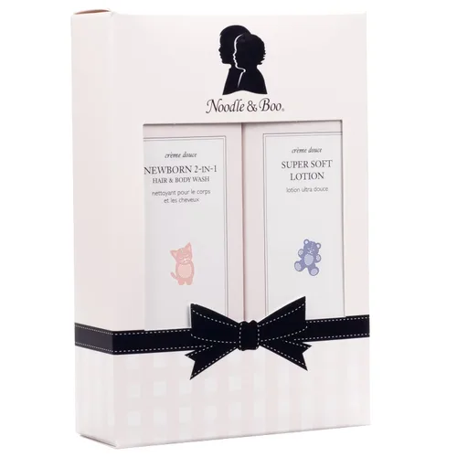 Miniatura 6 de Noodle & Boo Bundle of Joy - Juego de regalo para recién nacido; gel de baño 2 en 1 para el cabello y el cuerpo, loción súper suave para bebé