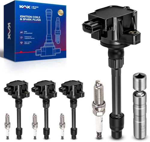 Miniatura 53 de Bobina de encendido KAX UF303 Paquete de 6 unidades Compatible con Trailblazer, Envoy XL, H3, Trailblazer EXT, Rainier, i-370, i-350, i-290, i-280