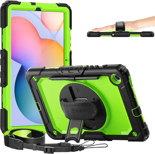 Miniatura 14 de Timecity Funda para Samsung Galaxy Tab S6 Lite de 10.4 pulgadas 2024/2022/2020 (SM-P620/P610/P613/P615), funda protectora duradera y resistente