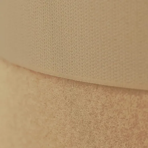 Miniatura 3 de Country Brook Design Cierre de velcro no adhesivo de 1 pulgada (beige, 5 yardas)
