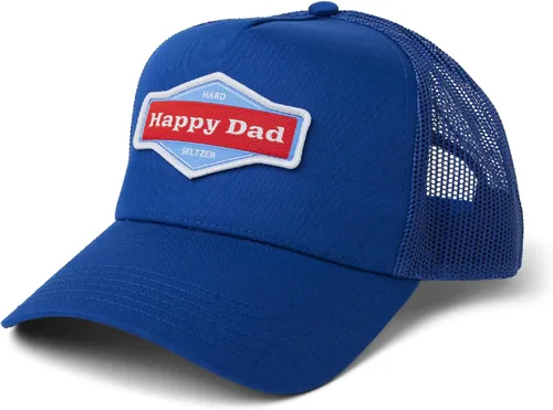 Miniatura 23 de Sombrero de camionero de Happy Dady, sombreros de moda para hombre con parte trasera de malla transpirable, cierre a presión, regalos de cumpleaños