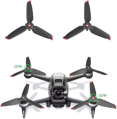 Miniatura 2 de 8 piezas de hélices de repuesto para DJI FPV Drone Accesorios de bajo ruido cuchillas