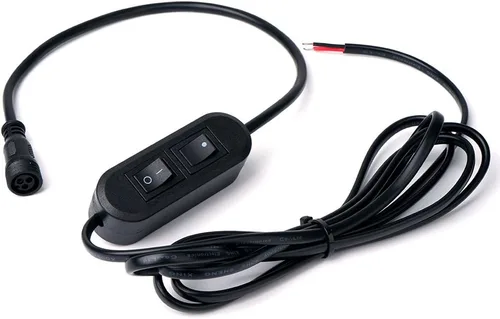 Miniatura 6 de Xprite Arnés de cableado con 2 interruptores para barras de luz LED estroboscópicas traseras Plug-and-Play Replacement Harness with In-Line &
