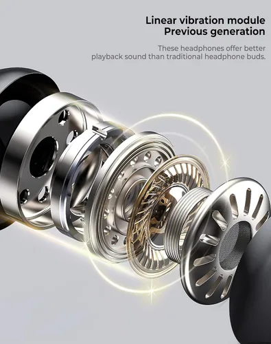 Miniatura 6 de Atopskins Auriculares de conducción ósea impermeables para natación, Bluetooth 5.3 lPX8, auriculares impermeables submarinos para natación con Blanco