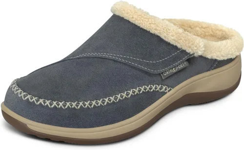 Miniatura 7 de Orthofeet Charlotte - Pantuflas ortopédicas con forro de piel sintética para mujer