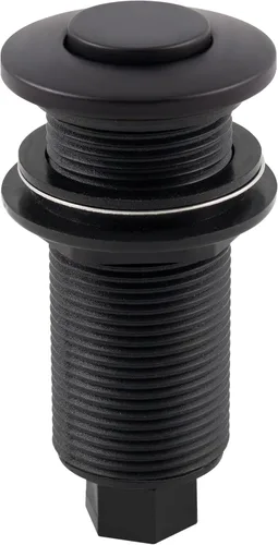 Miniatura 13 de Westbrass ASB-B3-19 - Interruptor de aire de repuesto para eliminación de desechos en la parte superior del fregadero, botón empotrado, bronce