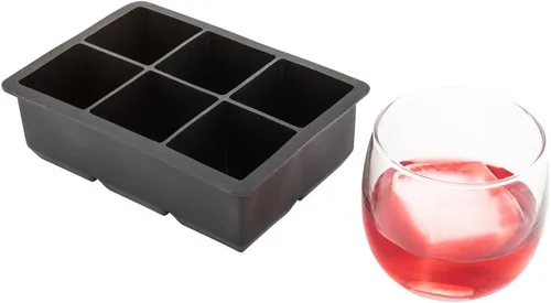 Miniatura 11 de Restaurantware Bandeja de vidrio para chupitos de hielo de 1.75 pulgadas - Hace 4 vasos de chupito: perfecto para barras comerciales o uso doméstico