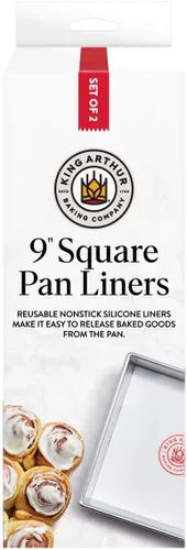 Miniatura 8 de King Arthur Baking Company - Revestimientos redondos para moldes para tartas, aptos para horno, reutilizables, antiadherentes, silicona de grado