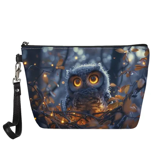 Miniatura 26 de AFPANQZ Bolsas de maquillaje de viaje personalizadas para mujeres y niñas, bolsa de almacenamiento de artículos de tocador, bolso al aire libre