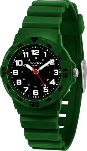 Miniatura 9 de Reloj analógico para niños, resistente al agua, para enseñar el tiempo, para niños y niñas, correa suave para aprender