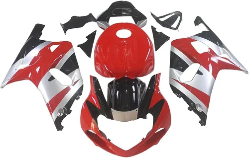 Miniatura 48 de Kit de carenado de inyección azul, negro y blanco para Suzuki GSXR600 GSX750 2006 2007 GSXR 600 GSX-R750 06 07 ABS Carenado de plástico completo