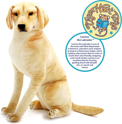 Miniatura 3 de TigerHart Leanna The Labrador - Perro de peluche de 30 pulgadas