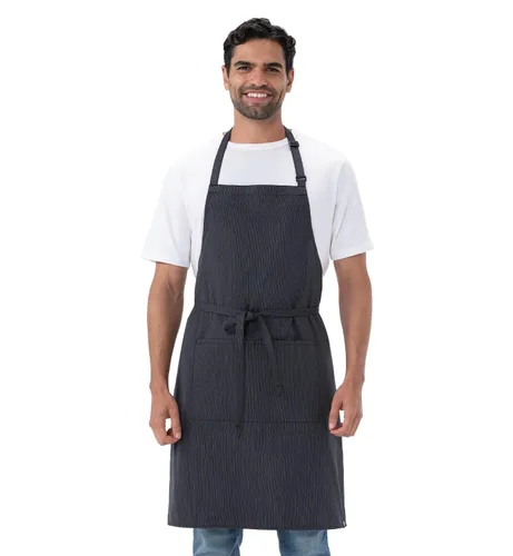 Miniatura 10 de Chef Works Delantal de carnicero unisex, turquesa, talla única