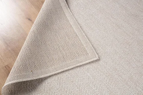 Miniatura 65 de CAMILSON Easy Alfombra de yute, 2 x 3 pulgadas, interiores y exteriores, fibra gris oscuro, para sala de estar, patio y cocina, diseño tejido