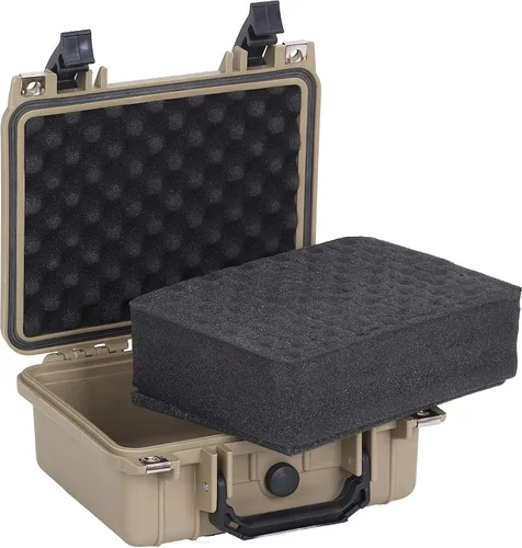 Miniatura 2 de MEIJIA Estuche Protector Impermeable IP67 Portátil para Todo Clima, Estuche Rígido para Cámara, Estuche Seco con Espuma Personalizable, Apto
