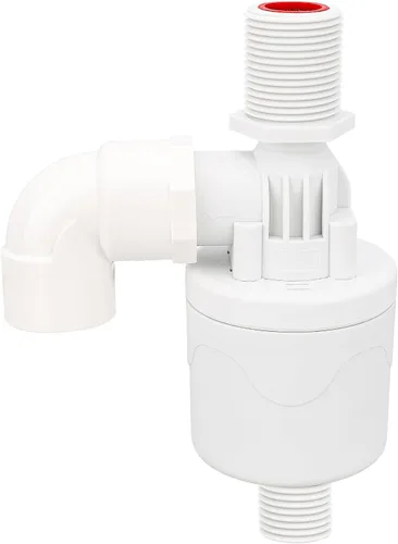 Miniatura 18 de Baomain Válvula automática de control de nivel de agua, rosca macho de 1/1 pulgada, válvula de flotador de cierre automático, acero inoxidable 304