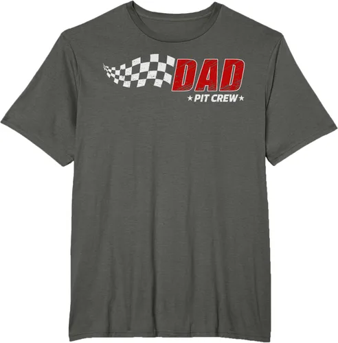 Miniatura 7 de Dad Pit Crew Race Car Birthday Family Matching Pit Crew Camiseta Pit Crew