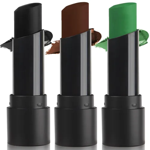 Miniatura 27 de MEICOLY Barra de maquillaje para ojos negros azul real, impermeable para béisbol, sóftbol, fútbol, lacrosse, barra de pintura corporal y facial azul