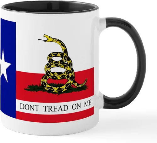 Miniatura 7 de CafePress – Taza Amarillo Texas – El único Taza de café, taza de café, S, Blanco