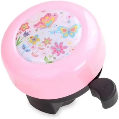 Miniatura 3 de Kid's Bike Basket Accessories Set, MINI-FACTORY Cute Pattern Bicycle Front Handlebar Basket Bell, Streamer for Kid Bike