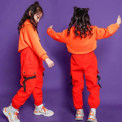 Miniatura 3 de Rolanko Pantalones cargo para niñas de 4 a 15 años de algodón para niñas de 4 a 15 años