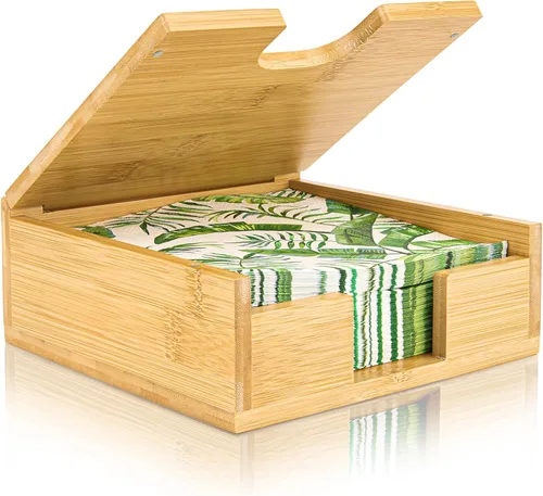 Miniatura 8 de Servilletero plano para mesa de comedor de cocina, servilletero de metal negro con brazo pesado, moderno y resistente de hierro fundido para cóctel