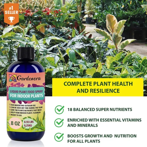Miniatura 4 de Gardenera Superalimento para crecimiento de plantas para AGLAONEMA con 18 vitaminas y minerales esenciales, fertilizante orgánico para alimentos