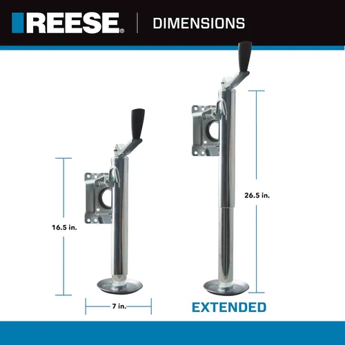 Miniatura 2 de Reese Towpower 74413 Remolque Soporte Giratorio Elevador