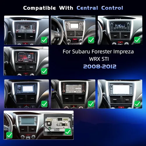 Miniatura 2 de 4G+64G Android 15 Estéreo de coche para Subaru Forester Impreza WRX STI 2008 2009 2010 2011 2012, 9 pulgadas Incell pantalla táctil Radio coche