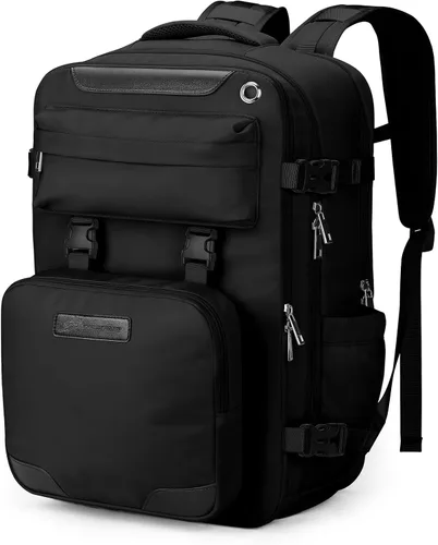 Miniatura 18 de Maelstrom Mochila de viaje para mujeres y hombres, mochila impermeable para laptop de 17 pulgadas, regalo para mochila de trabajo escolar con bolsa