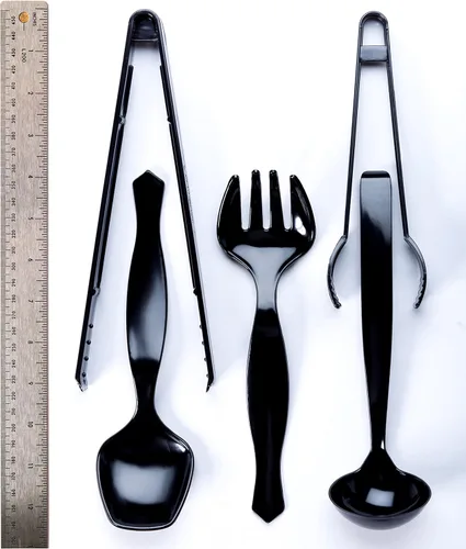 Miniatura 3 de Transitions2earth EcoPure - Utensilios biodegradables para servir económicos, 18 unidades, aptos para el medio ambiente, sin BPA, resistentes