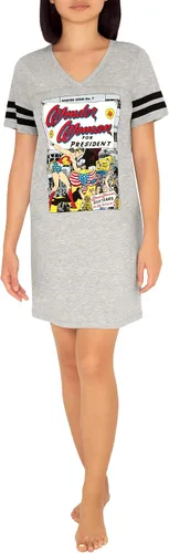 Miniatura 6 de Smart & Sexy Camisa de dormir extragrande con cuello en V para mujer Amarillo