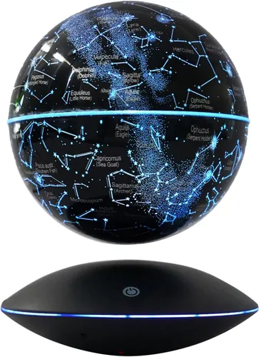Globo de levitación magnético con luz LED, globos flotantes, bola de constelación, luz nocturna, tecnología fresca, regalo educativo para niños,