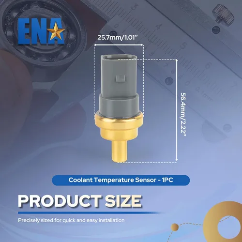 Miniatura 7 de ENA Sensor de temperatura del refrigerante del motor compatible con Audi Ford Porsche Seat VW Volkswagen Q5 Q7 Q3 A4 Cayenne Golf City Jetta 1.6L