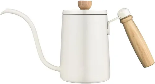 Miniatura 8 de Hervidor de cuello de cisne, 20.3 fl oz, hervidor de café con mango anti-calor, acero inoxidable antioxidante con diseño de boquilla de flujo